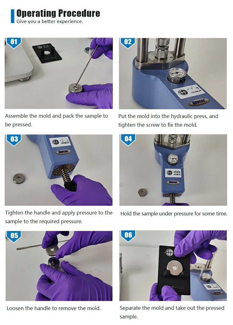 7mm infrared dies operation steps