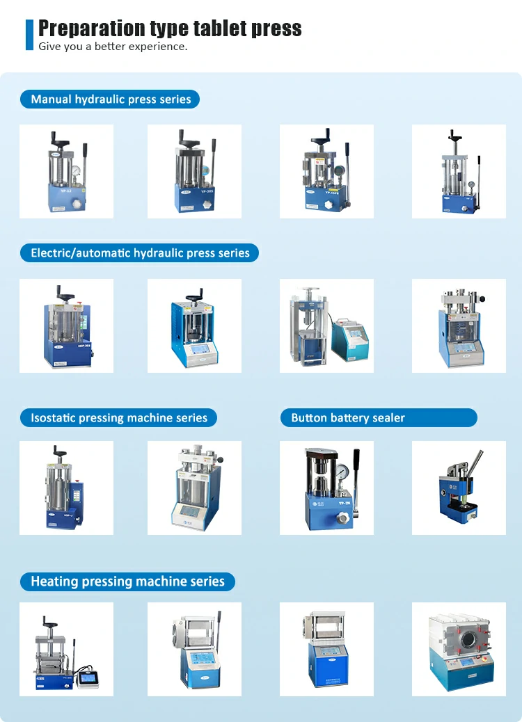 Collection of Laboratory Hydraulic Presses