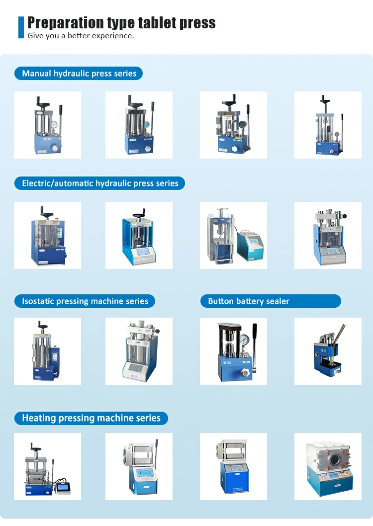 Collection of Laboratory Tablet Pressers