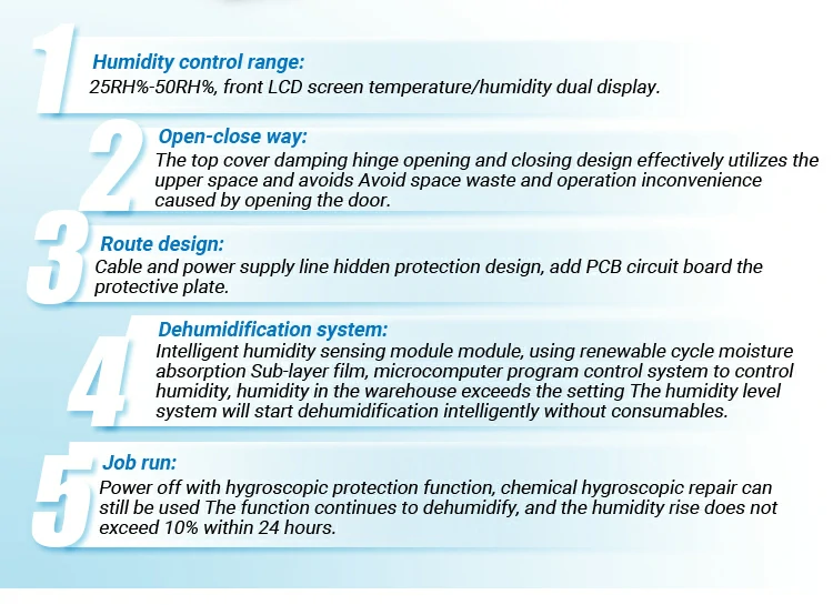 Features of Infrared Damp-proof Cabinet