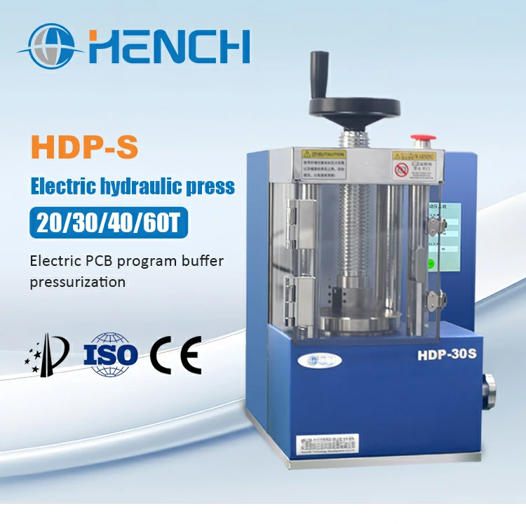 Laboratory electric powder compaction machine