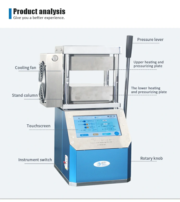 Manual Heating Hydraulic Press Analysis