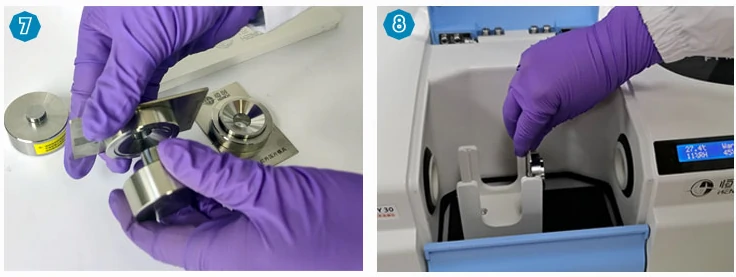 manual infrared hydraulic press