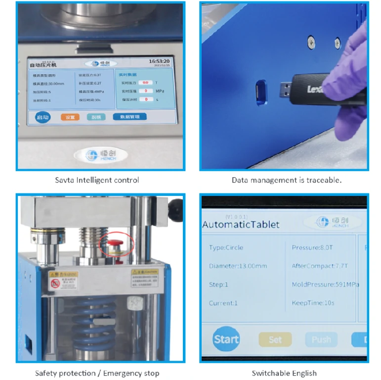 Fluorescent Pressing Machine