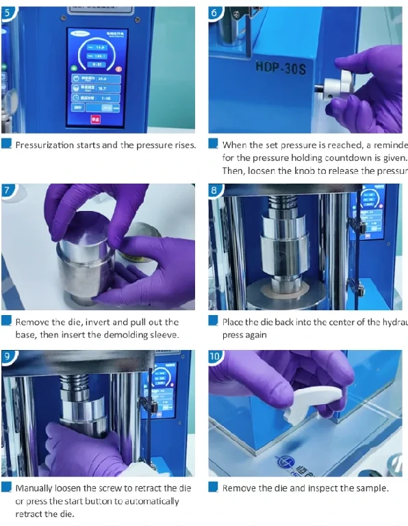 laboratory electric hydraulic machine