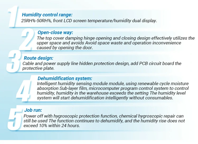Advantages of the moisture-proof cabinet
