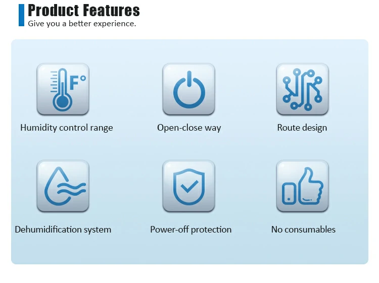 Features of the moisture-proof cabinet