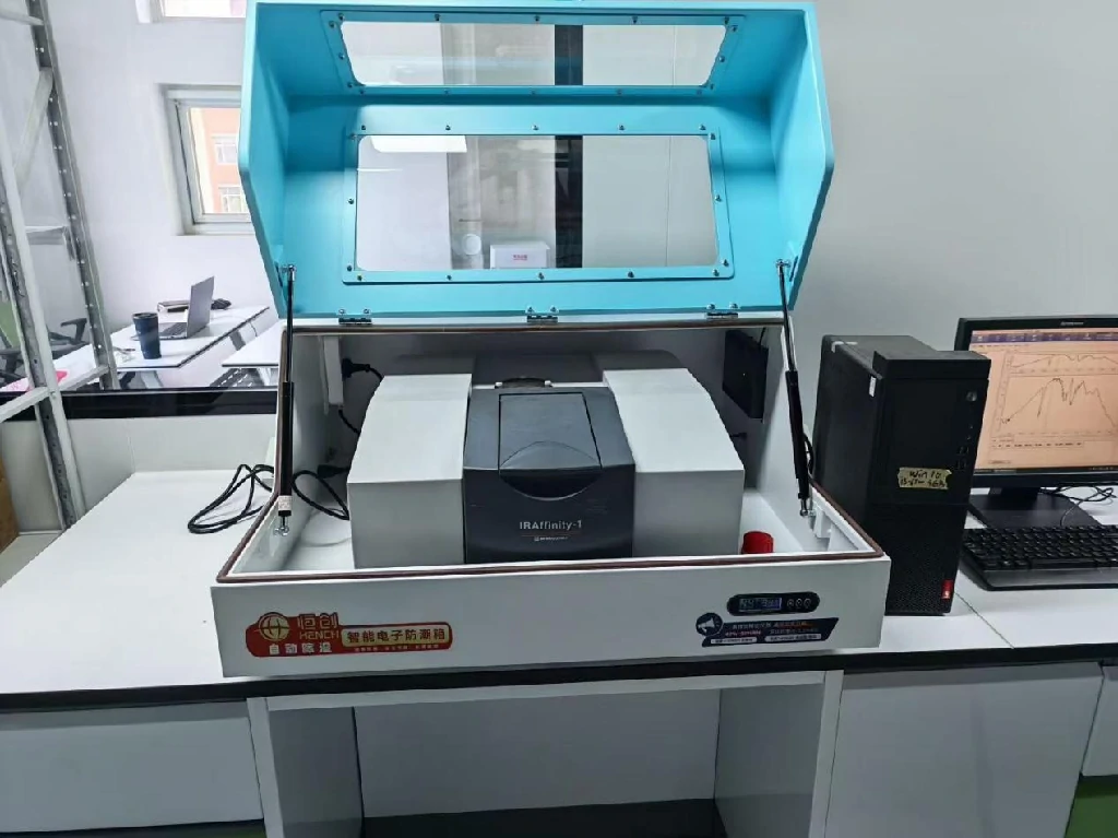 FTIR desiccator cabinet