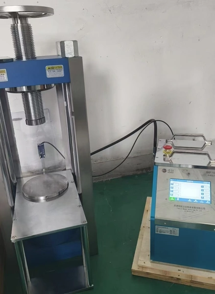 Another Overseas Milestone 100-Ton Split-Type Automatic Pellet Press Installed at a New-Material Enterprise in Malaysia